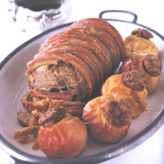 Cooked Roast Leg of Pork