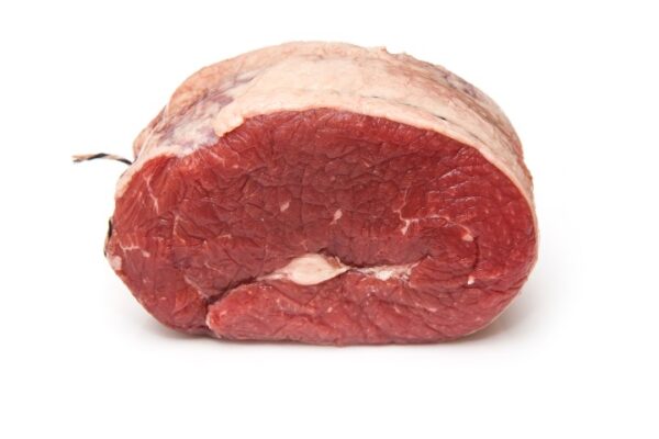 Beef,Brisket,Meat,Uncooked,Isolated,On,A,White,Studio,Background.