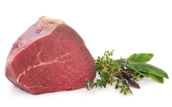Fillet,Of,Beef,Meat,Joint,With,Fresh,Herb,Sprigs,Over