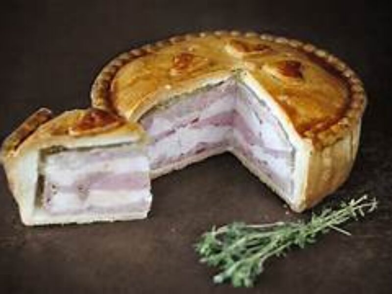 chicken ham pie