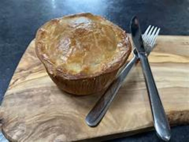 pork and pickle pie